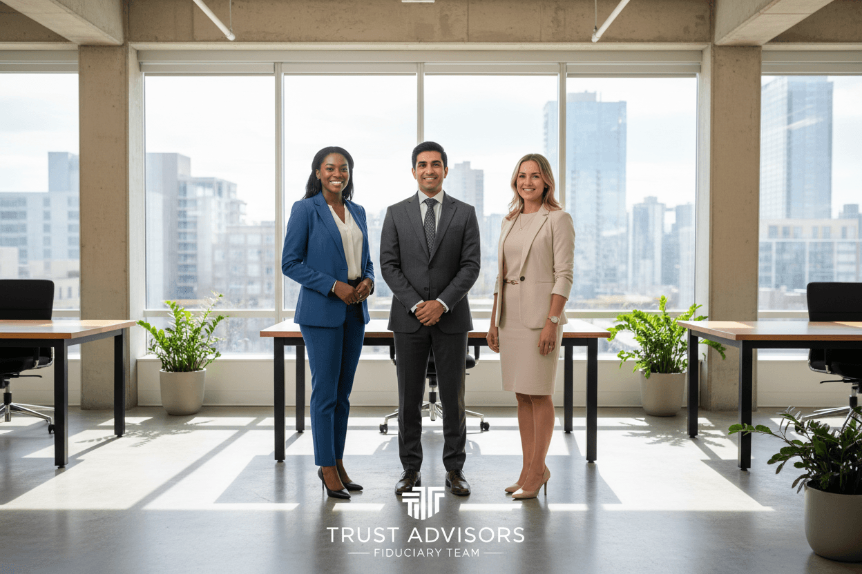 Southwest Fiduciary professional team in office setting